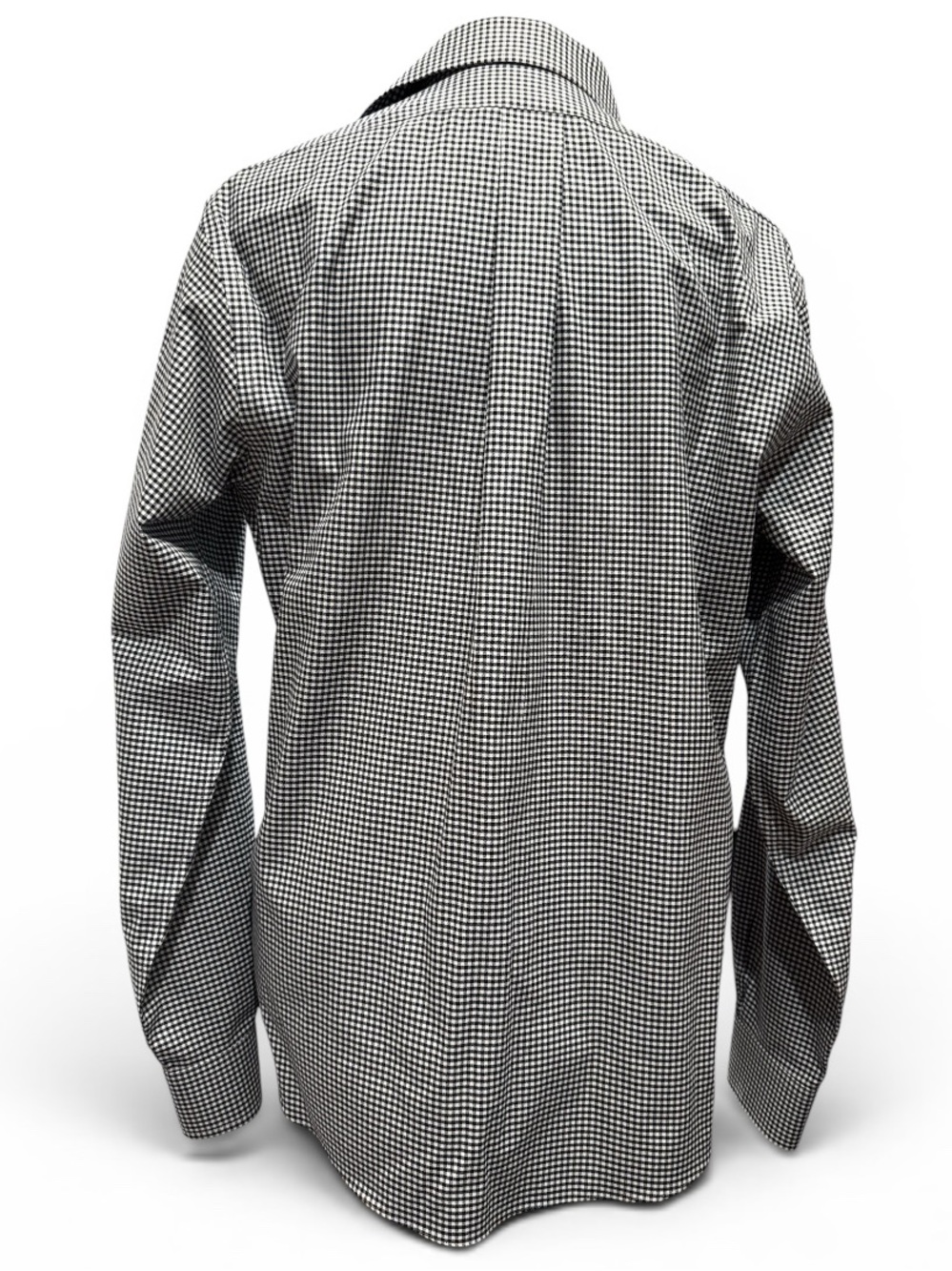 Brooks Brothers Black & White Gingham Button-Down Shirt #586 - Picture 2 of 4